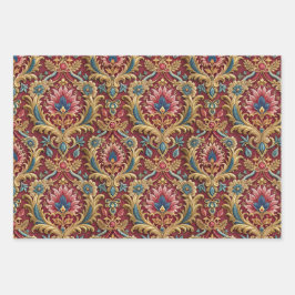 Stralende festivallichten inpakpapier vel