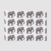 Stralende festivallichten tissuepapier (Voorkant)