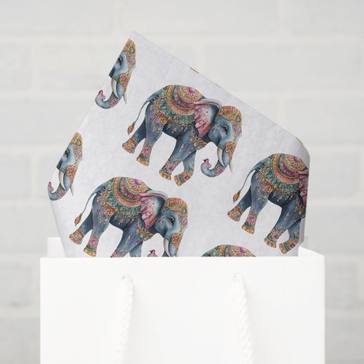 Stralende festivallichten tissuepapier (Cadeauzakje)