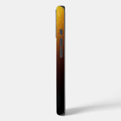 Stralende gouden glittertextuur Case-Mate iPhone case (Achterkant / Links)