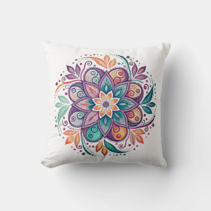 “Stralende Harmonie Mandala" Kussen