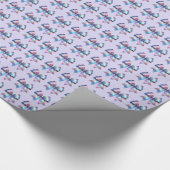 stralende iriserende strikken cadeaupapier (Hoek)