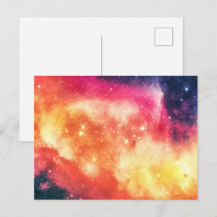 Stralende Kosmische Nevel Briefkaart