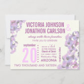 Stralende orchidee succulente moderne typografie b kaart (Voorkant)