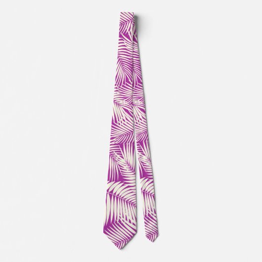 Stralende Orchidee van het Blad van de Palmen van Stropdas (Voorkant)