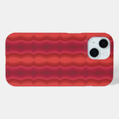 Stralende rode carnaval funhouse vervormde spiegel Case-Mate iPhone case (Achterkant (horizontaal))