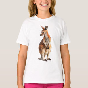 Stralende Rode Kangoeroe - Lichtgevende Wilde Natu T-shirt