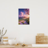 Stralende Sunset Serenade Poster (Keuken)
