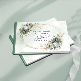 Stralende Sweet 16 eucalyptus groen goud botanica Gastenboek