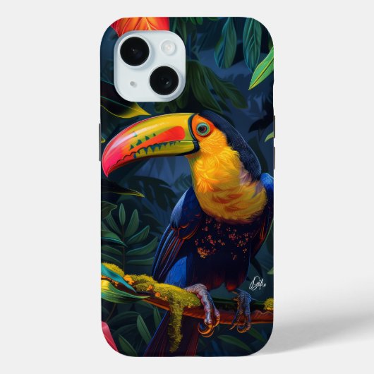 Stralende Toucan Case-Mate iPhone Case (Achterkant)
