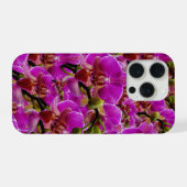 Stralende Trossen: De Magenta Orchidee Symfonie, iPhone Hoesje (Achterkant horizontaal)