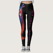 Stralende Uil Leggings (Voorkant)