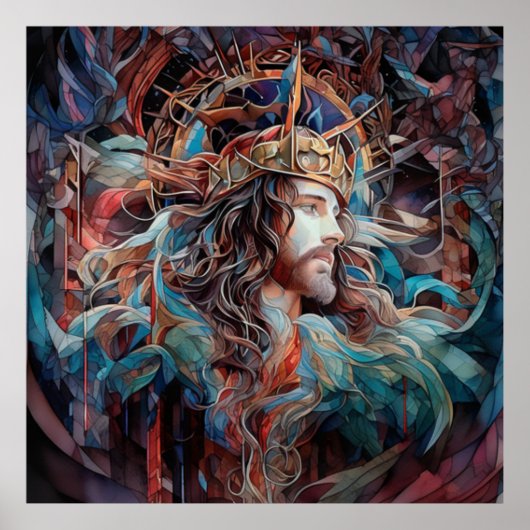 Stralende Verlossing: De Tweede Komst van Jezus Poster (Voorkant)