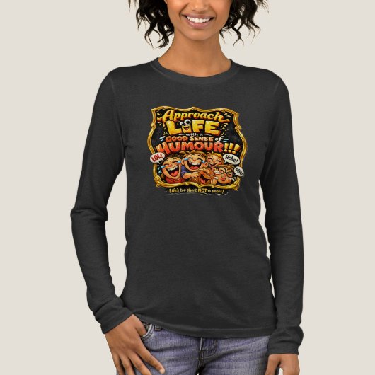 Stralende vreugde Tri-Blend shirt (Voorkant)