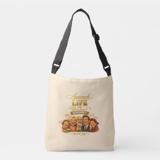 Stralende vrolijkheid schoudertas crossbody tas