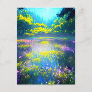 Stralende wildernis briefkaart