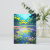 Stralende wildernis briefkaart (Staand voorkant)