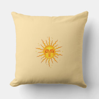 "Stralende Zon Decoratie Kussens" Kussen