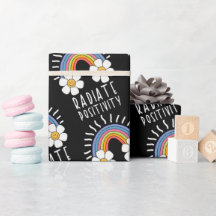 Stralingspositiviteit | Kleurrijke regenboog en bl