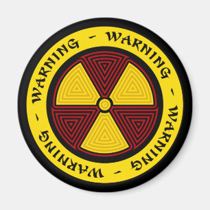 Stralingssymbool Magneet