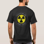 Stralingssymbool Radiating Joy sinds 2023 Grunge T-shirt (Achterkant)
