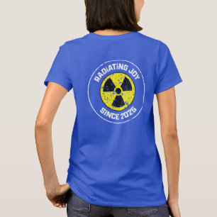 Stralingssymbool stralende vreugde sinds 2025 Grun T-shirt