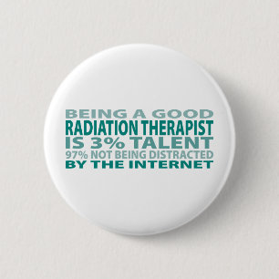 Stralingstherapie 3% Talent Ronde Button 5,7 Cm
