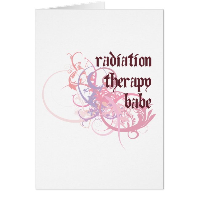 Stralingstherapie, baby (Voorkant)