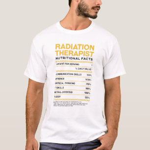 Stralingstherapie Therapistische voedingsfeiten Ra T-shirt