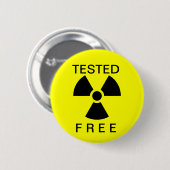 Stralingsvrije Button (Voorkant /achterkant)