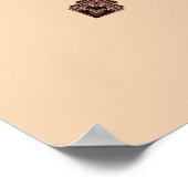 Stralingsweersomstandigheden Mandala Poster (Hoek)