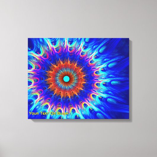 Stralingszone Canvas Afdruk (Voorkant)