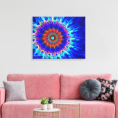 Stralingszone Canvas Afdruk (Insitu (Woonkamer))