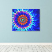 Stralingszone Canvas Afdruk (Insitu (Houten vloer))