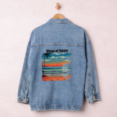 Strand Abstract Art Afstuderen Denim Jas Jacket (Hangar)