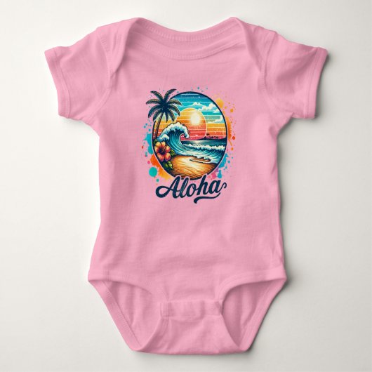 strand Aloha Sublimation-94953 Romper (Voorkant)