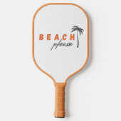 strand, alsjeblieft. Pickleball Paddle (Achterkant)