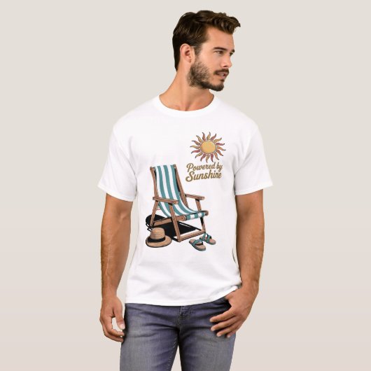 strand alsjeblieft t-shirt (Voorkant volledig)