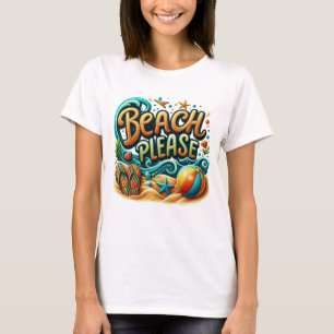 Strand alsjeblieft  t-shirt