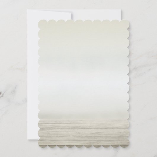 Strand Arbor RSVP Kaart (Achterkant)