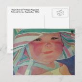  strand Baby 1934 Briefkaart (Voorkant / Achterkant)