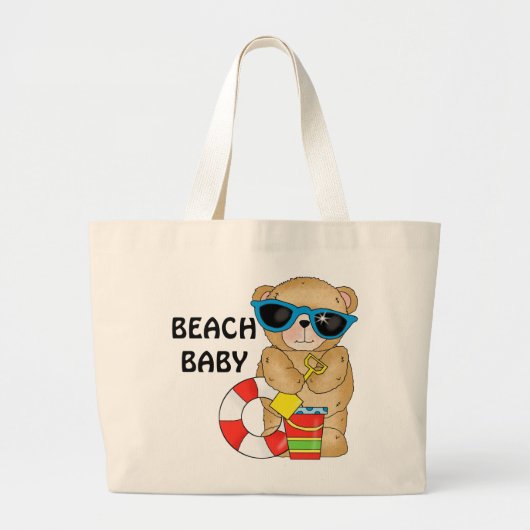 Strand baby Canvas tas (Voorkant)