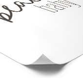 strand baby. Poster & Afdrukken (Hoek)