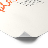 Strand baby. Poster & Afdrukken (Hoek)