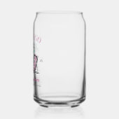 Strand Bachelorette Party  bruidsmeisje Custom Blikvorm Glas (Links)