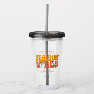 Strand Bachelorette Party Groovy Strand Babes Acryl Drinkbeker