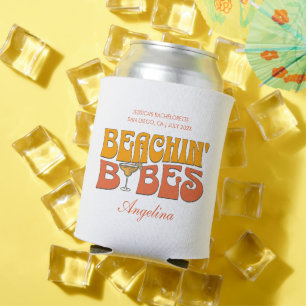 Strand Bachelorette Party Groovy Strand Babes Blikjeskoeler