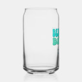 Strand Bachelorette Party Groovy Strand Bruid Blikvorm Glas (Rechts)