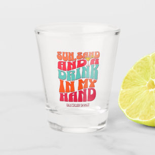 Strand Bachelorette Party Groovy Zand Drink Shot Glas