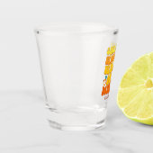 Strand Bachelorette Party Retro Zandring Shot Glas (Links)